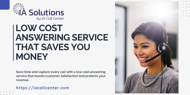 Low Cost Answering Service That Saves You Money