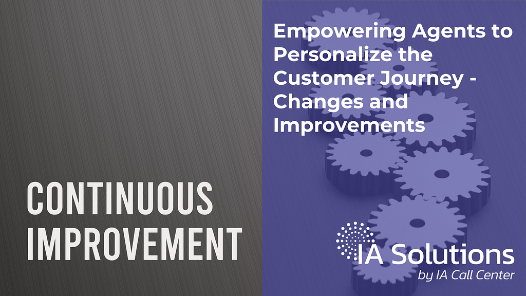 Cover Photo - Empowering Agents to Personalize the Customer Journey – Changes and Improvements