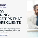 Business Answering Message