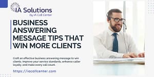 Business Answering Message