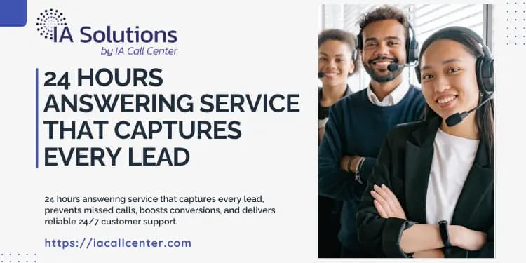 24 Hours Answering Service That Captures Every Lead
